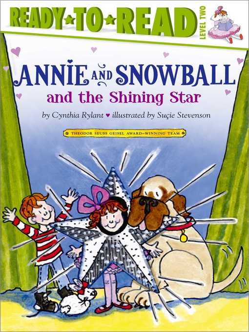 Title details for Annie and Snowball and the Shining Star by Cynthia Rylant - Wait list